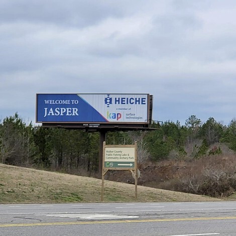 welcome in Jasper / Alabama
