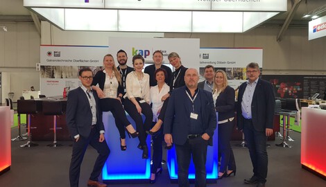 The KAP Surface Technologies trade fair team is looking forward to your visit