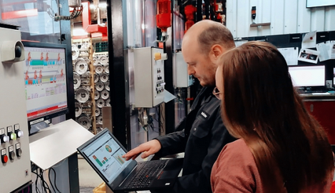 Evaluation of the zinc-nickel rack line at  Gt Oberflächen GmbH